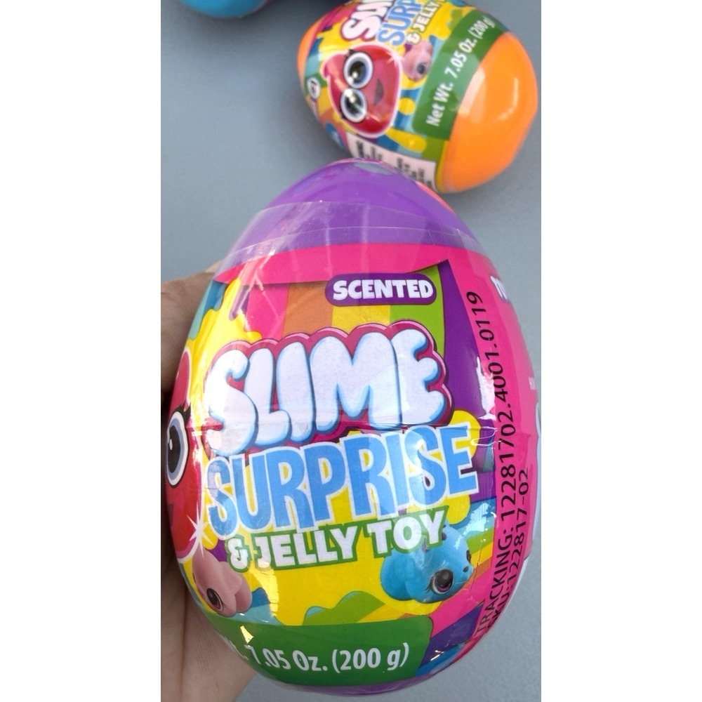 Slime Surprise Jelly Toy Eggs Scented Squishy + Slime Series #1 - LOT OF 4 - Picture 5 of 16